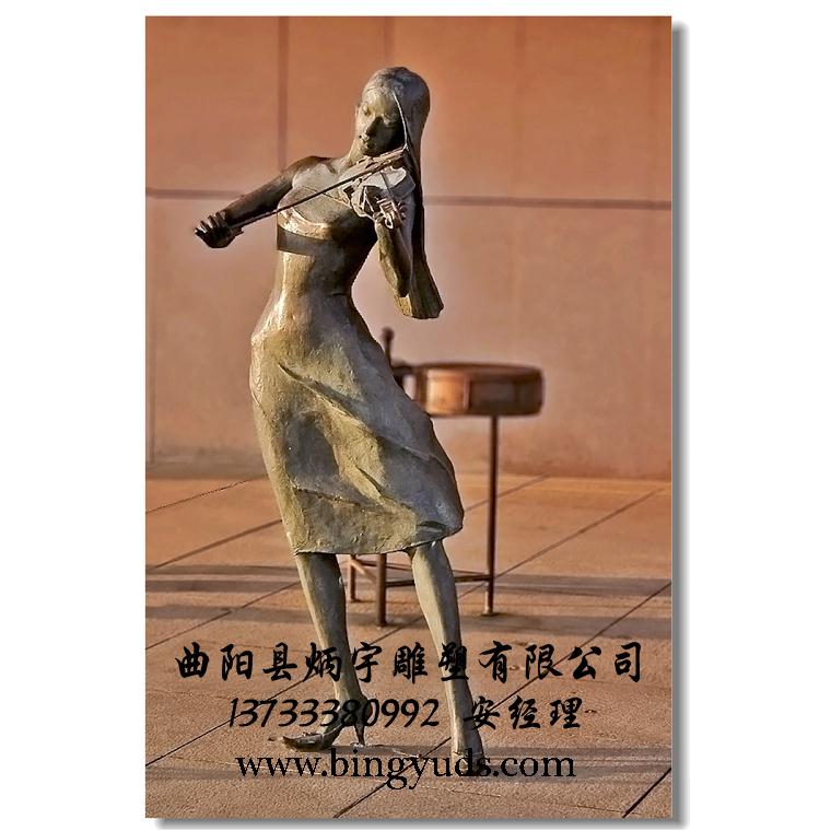 音樂(lè)銅雕